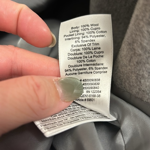 Aritzia Babaton Wool Wrap Coat - Picture 6 of 6